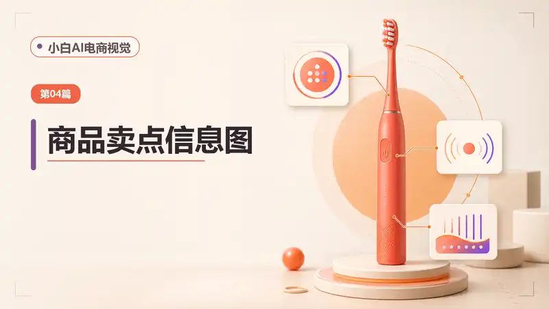 商品卖点信息图AI提示词：生成结构清楚的功能拆解与参数视觉-资料阁AI提示词