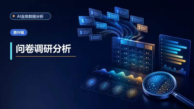 问卷调研数据分析AI提示词：清洗样本、交叉比较与提炼开放反馈-资料阁AI提示词