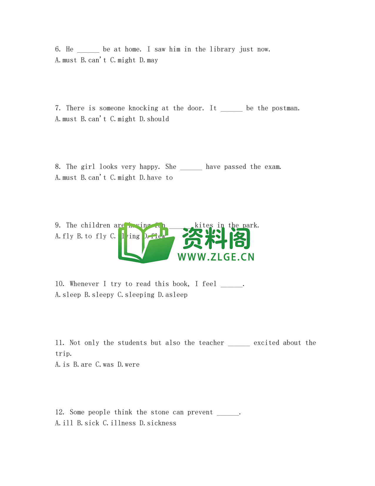 九年级英语-Unit8同步练习插图2 九年级英语-Unit8同步练习插图2