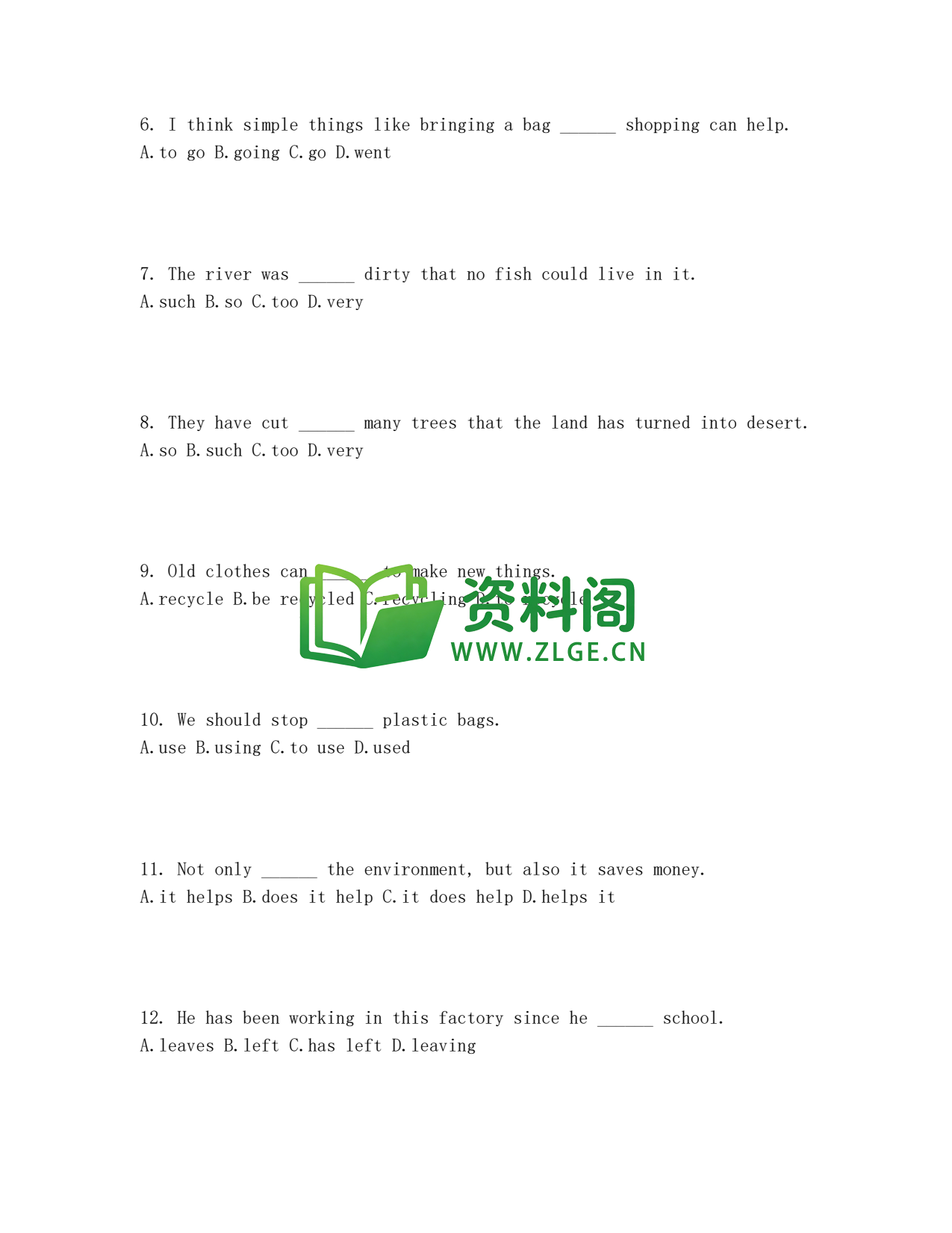 九年级英语-Unit13同步练习插图2 九年级英语-Unit13同步练习插图2