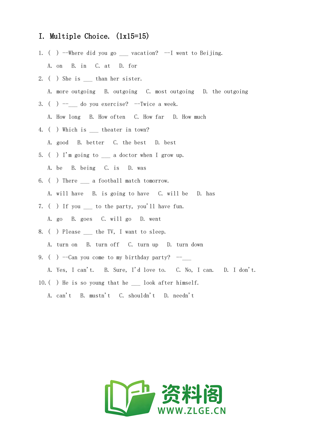 八年级英语上册-Unit2 How often do you exercise插图2