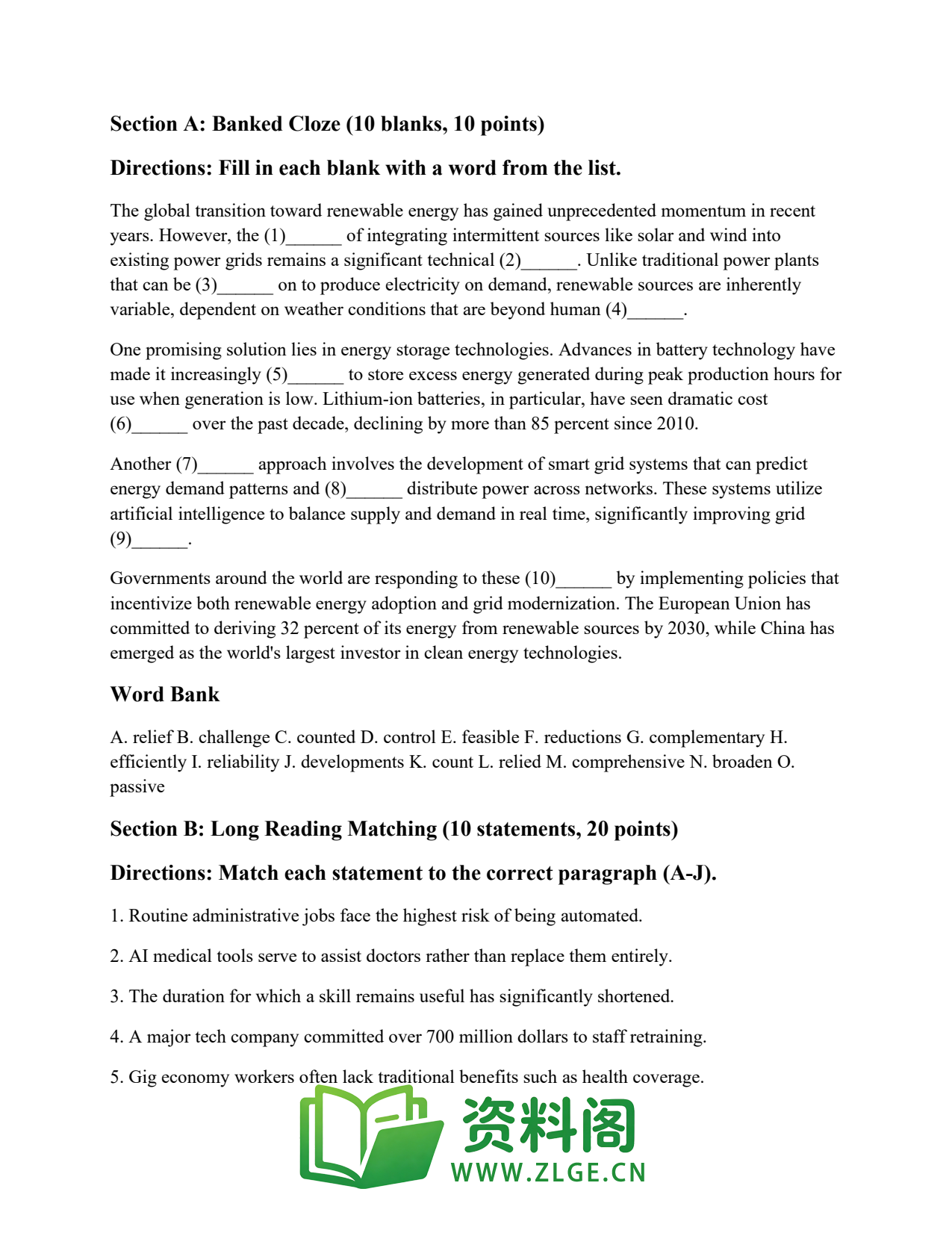 大学英语四六级 | 六级阅读套路 练习180插图2 大学英语四六级 | 六级阅读套路 练习180插图2